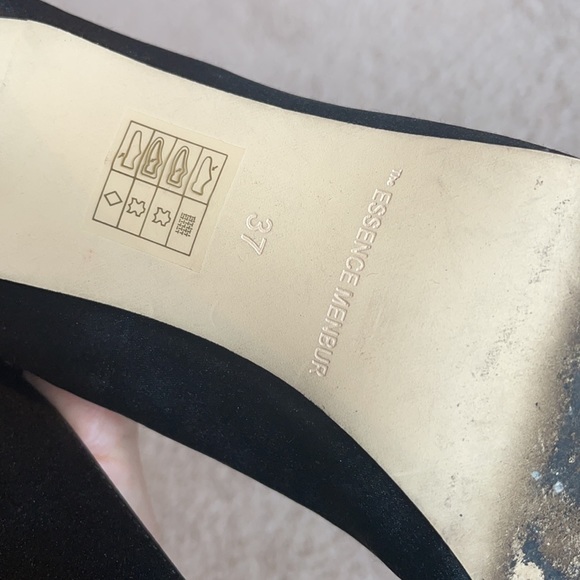 Menbur satin bow heels size 37 (6.5) - Picture 9 of 16